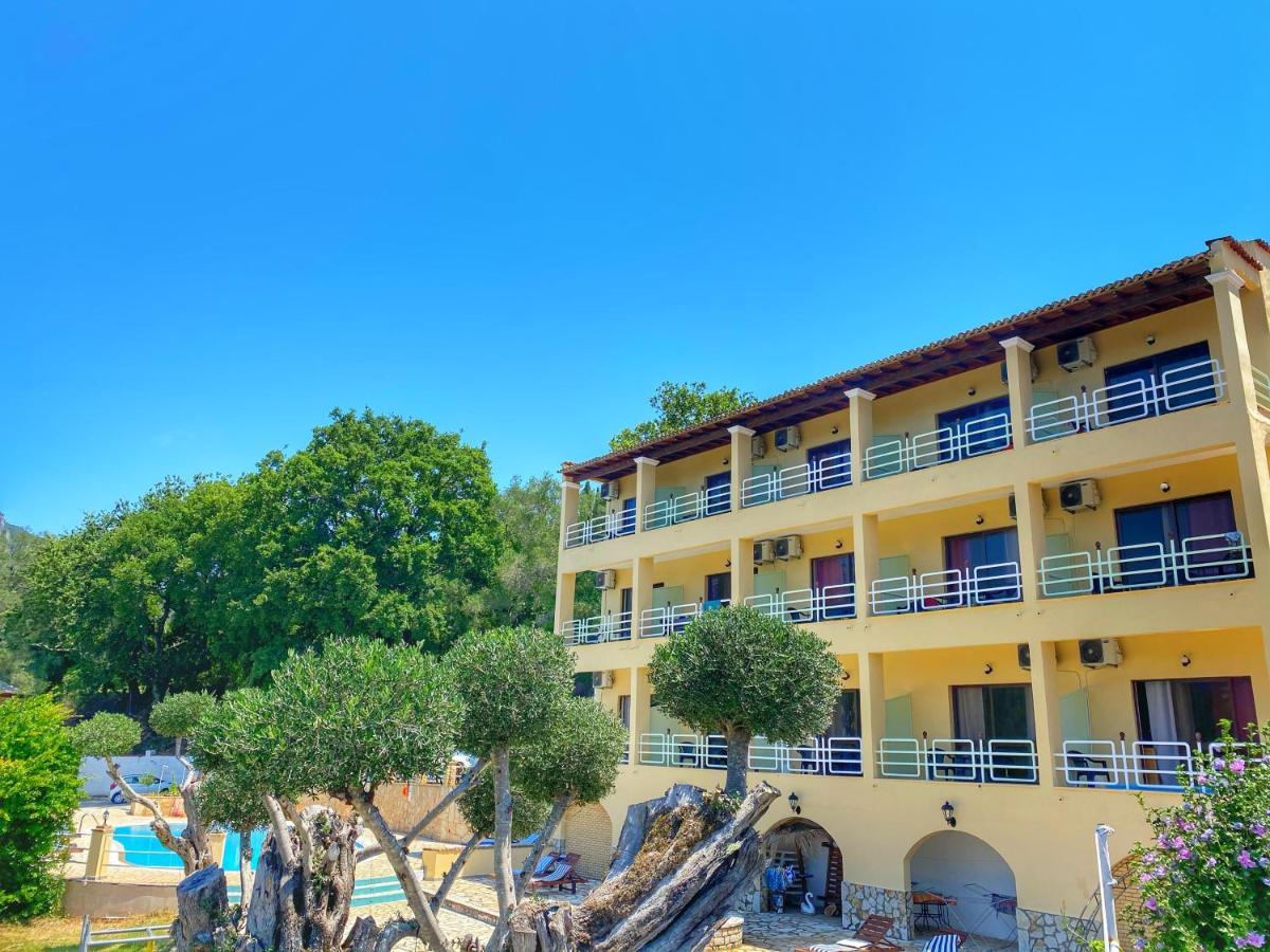 אפרטהוטל Avra Sunset Sea View ליאפאדס מראה חיצוני תמונה