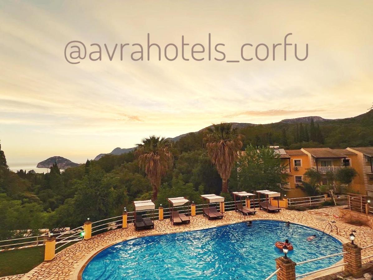 אפרטהוטל Avra Sunset Sea View ליאפאדס מראה חיצוני תמונה