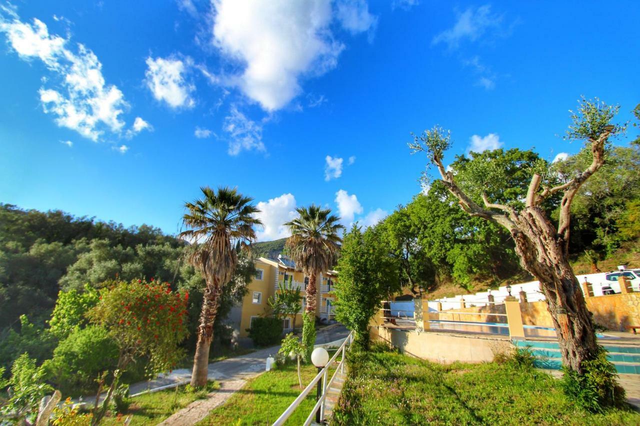 אפרטהוטל Avra Sunset Sea View ליאפאדס מראה חיצוני תמונה