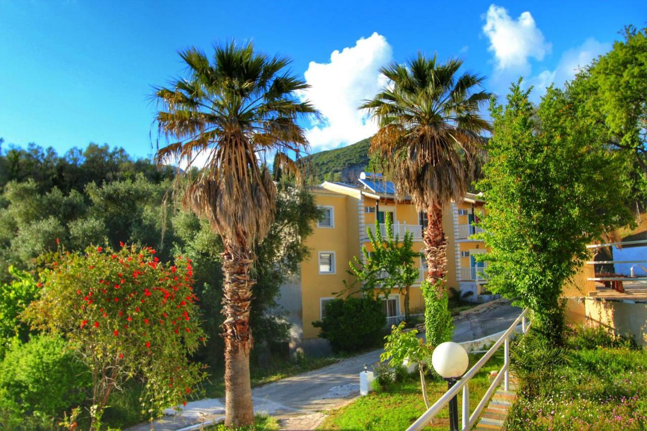 אפרטהוטל Avra Sunset Sea View ליאפאדס מראה חיצוני תמונה