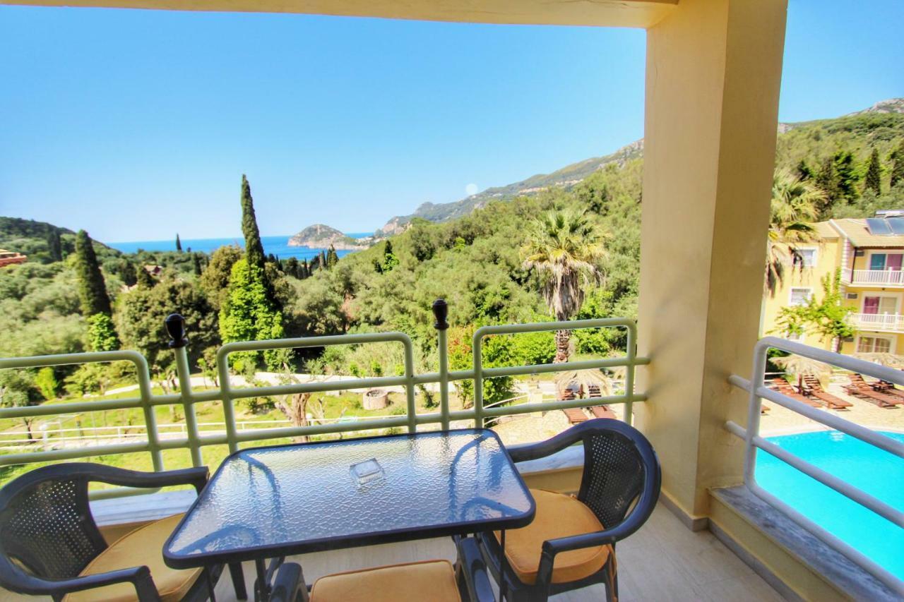 אפרטהוטל Avra Sunset Sea View ליאפאדס מראה חיצוני תמונה